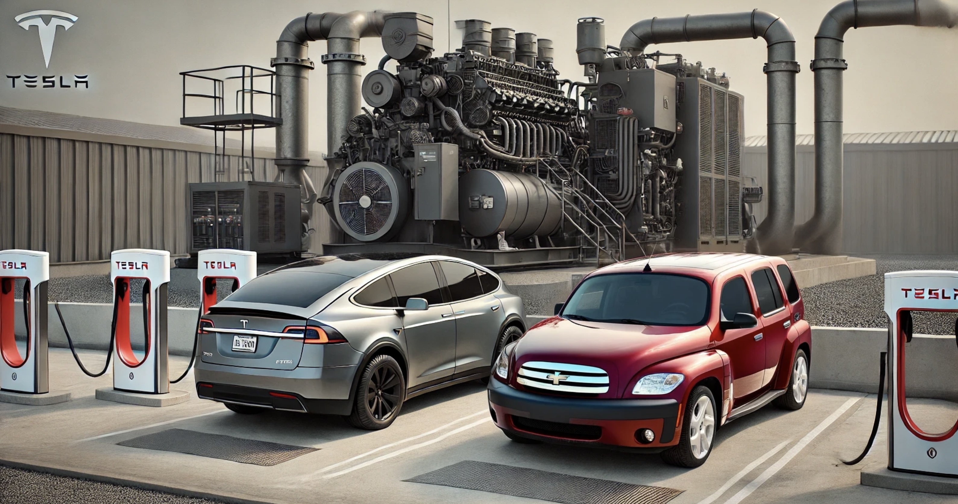 EV Charging Powered by Diesel Generators